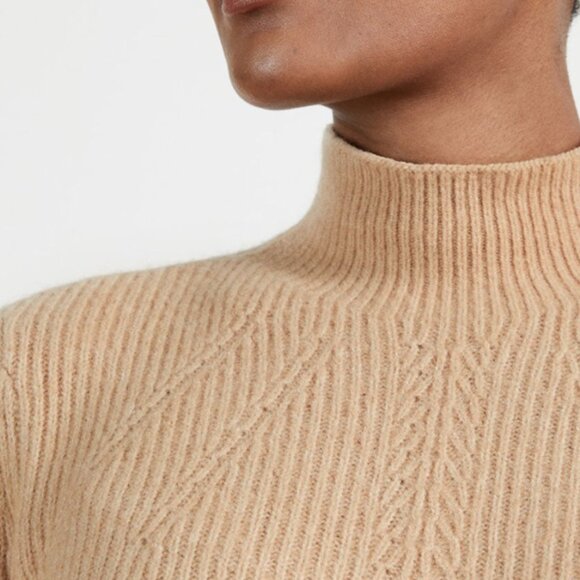 Ted Baker London Womens Conniey Knit Midi Dress in Camel SZ 6 NO BELT - Picture 4 of 6